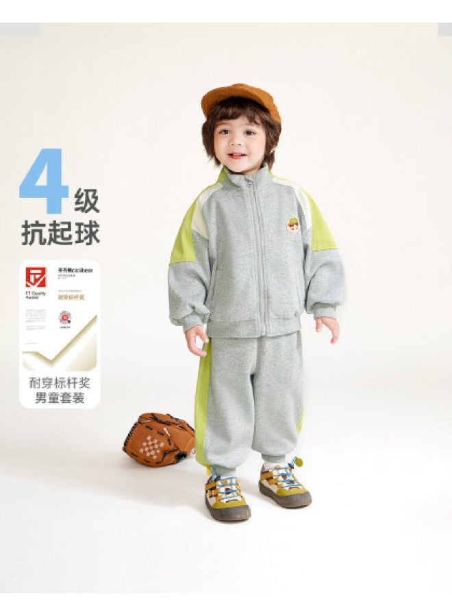Boys' Sportswear Set Children's Baseball Jacket Kids Autumn Winter Hoodie Girls' Kindergarten Uniform - Image 1